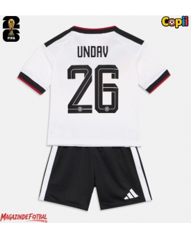 Germania Deniz Undav #26 Echipament de Fotbal Replică Mondial 2026 Copii Acasa (+ Șorturi)